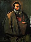 Diego Rodriguez De Silva Velazquez Canvas Paintings - Saint Paul